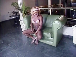 Black Shemale Fucks Interracial Dudes Ass