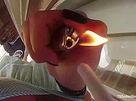 Morgan Cam: Watch Her Pee, Smoke & Seduce A Hunk Of Man Meat – Kink