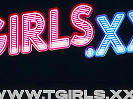 TGIRLS XXX – Billie Gloss Gets Screwed By Her Dream BBC