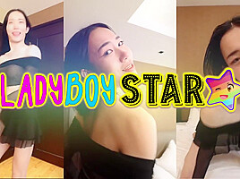 Ladyboystar – Sensual blowjob and a tight ass – that’s what this ladyboy is all about!