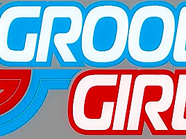 GROOBYGIRLS – Redhead Tgirl outdoor masturbation in bikini