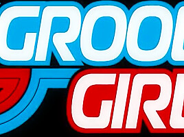 GROOBYGIRLS Blowjob in the car to horny blonde tgirl